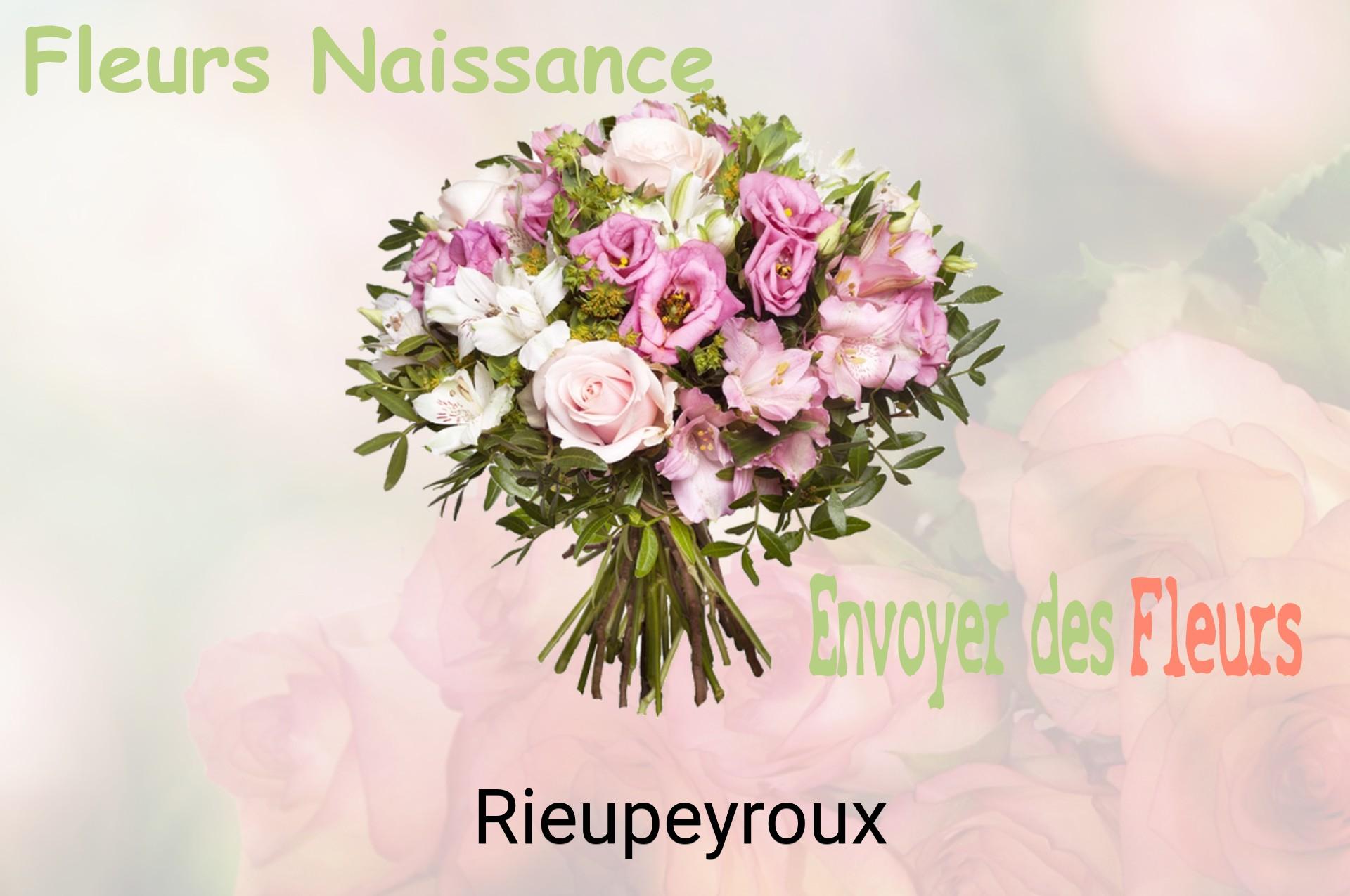 Bouquet de fleurs de naissance livré à Rieupeyroux