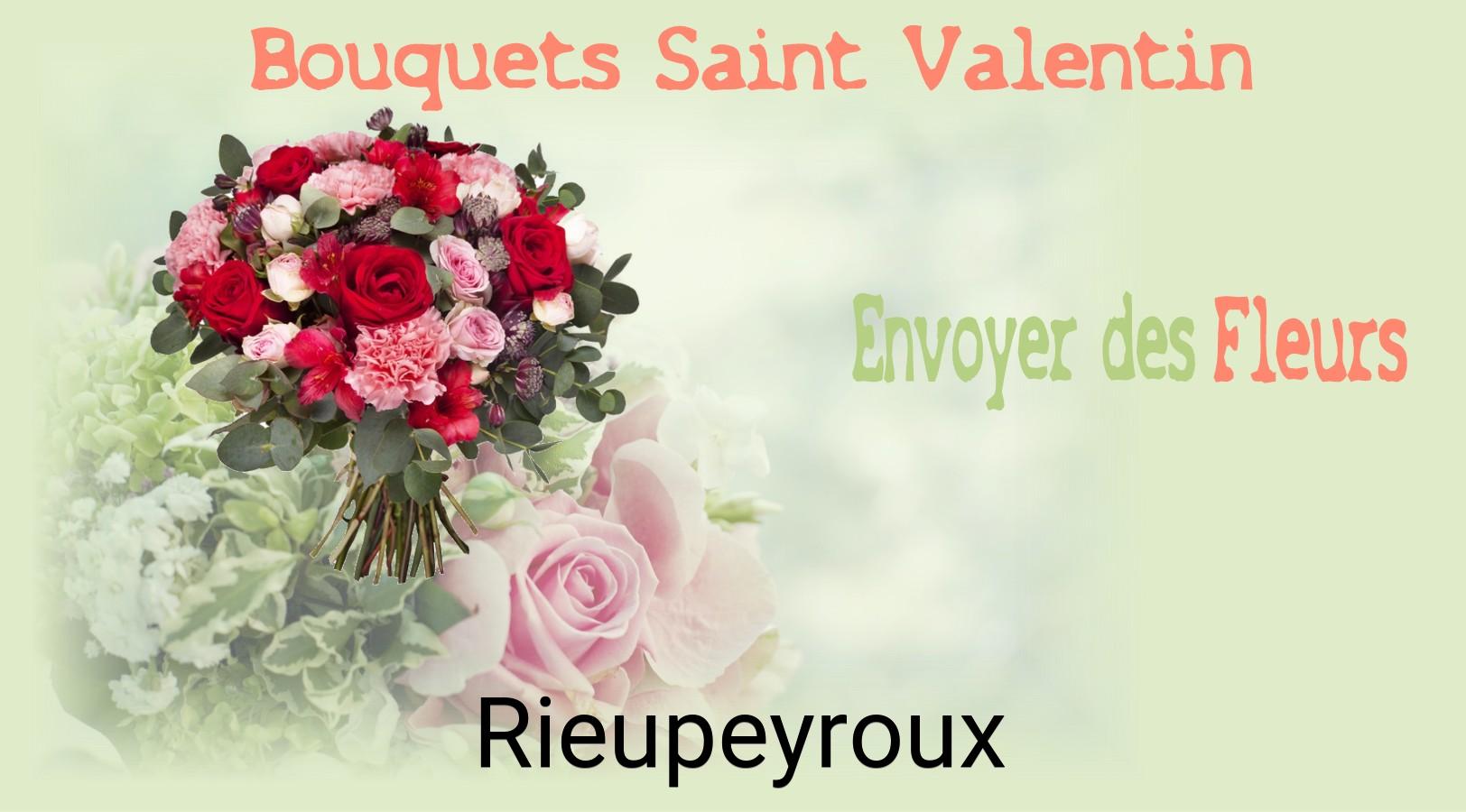 Roses de Saint-Valentin livrées à Rieupeyroux